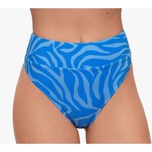 Sports Illustrated Wide Band High Leg High Waist Bikini Bottom Size M New